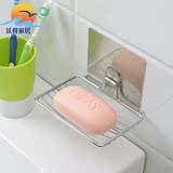 双庆卫生间皂盒强力吸盘塑料沥水肥皂架浴室香皂架子壁挂肥皂碟子