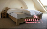 美式乡村单人床双人床实木床松木床复古床简约特价1.2 1.5 1.8米