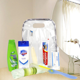 etravel/易旅旅行洗漱套装防水化妆包透明PVC收纳袋含洗护用品