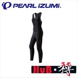正品PEARL IZUMI一字米WT6000秋冬女款防风背带连体骑行裤3D垫档