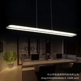 时尚亚克力创意长条餐厅吊灯 现代简约LED吧台吊灯 欧式办公室灯