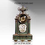 匠库----DCN83-940欧式新古典陶瓷配全铜装饰时钟