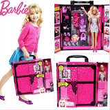 正品美泰Barbie 芭比娃娃公主换装女孩玩具 生日礼物衣服套装礼物