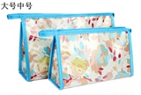 韩国复古清新风2件套化妆包 透明PVC防水化妆包 大容量洗漱包