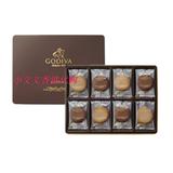 香港代购比利时进口Godiva歌帝梵巧克力曲奇饼干礼盒32片生日礼物