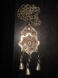 古董收藏古玩杂项杂件老物件老东西 老银链挂件 包老R8823691