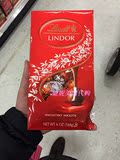 美国代购 预定lindt/瑞士莲168g每包 牛奶口味软夹心巧克力球