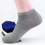 袜子男士春夏船袜浅口隐形短袜运动纯色学生棉袜薄款厂家批发直销