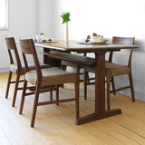 欧式纯实木餐桌宜家餐桌椅日式家具简约饭桌餐桌小户型白橡木餐桌