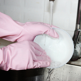 日本进口 家务清洁胶皮/乳胶橡胶手套 洗碗洗衣服防水塑胶手套
