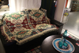 pendleton外贸复古挂毯装饰毯沙发巾民族风印第安地毯沙发毯loft