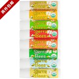 美国代购Sierra Bees小蜜蜂天然蜂蜜润唇膏孕妇儿童可用4.25g