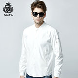 夏季男士休闲衬衫青年防晒衣超薄透气白色衬衣夹克外套户外风衣潮