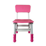 C]1儿童椅子塑料 靠背椅可调高度 可升降幼儿园椅子 凳子学习椅