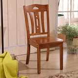 特价全实木餐椅简约现代白色家用靠背椅子酒店餐厅餐桌椅时尚凳子