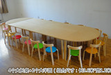 实木幼儿园专用桌椅课桌儿童组合早教培训班桌子玩具宝宝游戏美术