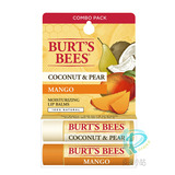 国内现货美国Burt's Bees小蜜蜂天然润唇护唇膏芒果味椰子梨