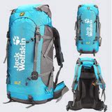 正品Jack wolfskin/狼爪50L60L户外登山包 男女旅行骑行双肩背包