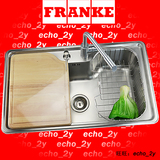 瑞士弗兰卡 AAX 610-85 不锈钢大单槽AAX610 85 弗兰卡水槽正品