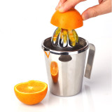304不锈钢榨汁器手动水果柠檬挤橙子器压汁器果汁机迷你简易宝宝
