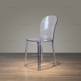 特价创意设计师会所透明宜家北欧式现代简约客厅塑料餐椅休闲椅