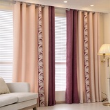 北京上门测量定做卧室客厅简约现代加厚雪尼尔遮光窗帘布定制成品