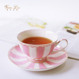 包邮欧式咖啡杯套装陶瓷英式下午茶茶具欧式红茶奶茶杯碟花茶杯子