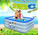 环保加厚家用儿童充气游泳池宝宝海洋球池成人室内泡澡池户外水池