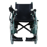 双锂电池智维EW9606老人残疾人电动轮椅代步车轻便折叠进口配置