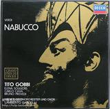 威尔第 Nabucco 拿布果 提托戈比 Lamberto Gardelli 3LP黑胶唱片
