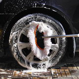 洗车水刷 长杆长柄伸缩牛奶丝洗车拖把套餐水刷汽车洗车清洁工具