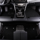 凯迪拉克XT5脚垫 2016款凯迪拉克xt5 汽车改装专用全包围皮革脚垫