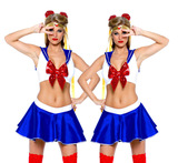 Cosplay美少女战士服装 动漫服 性感角色扮演制服派对装海军服