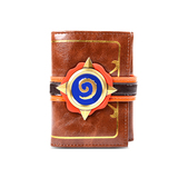 皮夹炉石传说JINX游戏周边经典卡包创意个性纽扣三折式真皮钱包