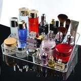 专佳化妆品收纳盒创意超大号透明桌面护肤品口红塑料抽屉式收纳盒