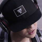 韩版潮流个性平沿帽男逛街棒球帽英文字母遮阳嘻哈帽少年青年帽子