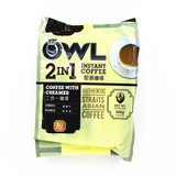 两袋包邮 新加坡进口OWL猫头鹰2合1无糖速溶咖啡 原产国越南