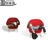 伊姆斯子宫躺椅 创意椅子 设计师椅 现代简约休闲沙发 单人贵妃椅