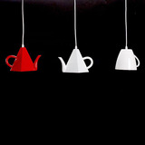 茶壶茶杯吊灯北欧宜家创意简约艺术个性餐厅书房卧室吧台鱼线吊灯
