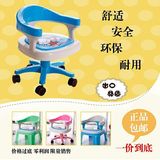 包邮儿童椅子靠背宝宝叫叫椅小转椅小板凳塑料小凳子带轮带娃神器