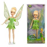 女童玩具 美国正版迪士尼公主芭比娃娃 奇妙仙子小叮当 礼物