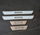 起亚K3S冷光门槛条-K3S LED迎宾踏板-K3S带灯门槛条 不锈钢 装饰