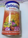 进口德国Bebivita儿童水果茶400g补充VC、铁/增强免疫力