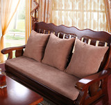 高档木沙发坐垫厚海绵垫榻榻米实木三人飘窗垫可拆洗红木椅子坐垫