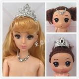 芭比娃娃蛋糕烘焙裸娃模具型玩具婚纱设计公主裸娃素体25元包邮