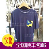 80後香港代购 Evisu日本福神 男装 潮款背后大迷彩圆领短袖T恤
