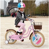 法国【MACARON】复古儿童自行车18寸轻便时尚公主脚踏车单车