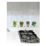 韩国墙贴纸 玻璃贴浴室厨房间防水瓷砖贴冰箱贴窗贴画GDT-916