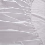 床品圆床笠2米2.2m加厚纯棉圆床罩单件磨毛床垫套纯色保护套全棉