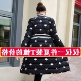2015反季清仓特价冬装新款韩版棉衣女中长款修身显瘦羽绒棉服外套